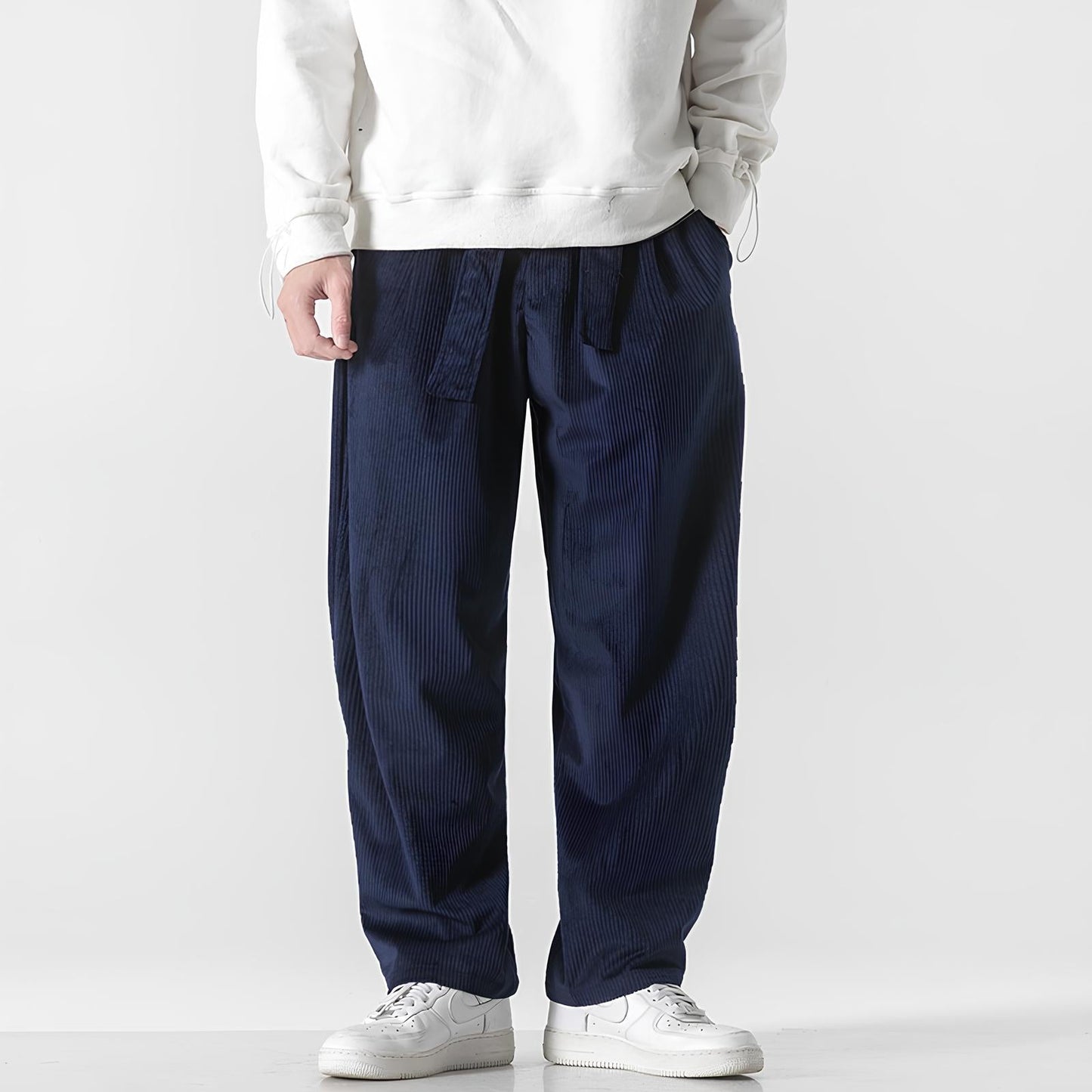 Yushiko | Comfortable velvet pants