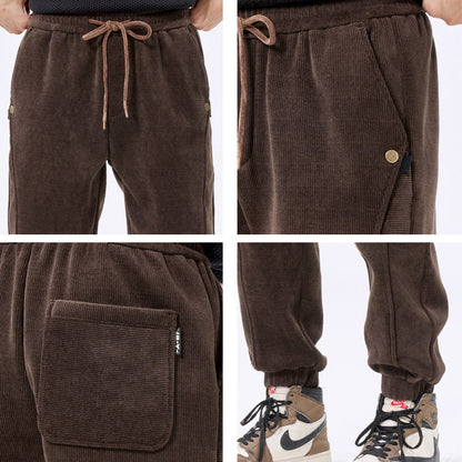 Renji | Comfortable velvet pants