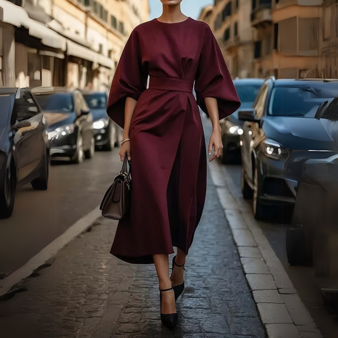 Amber™ | Robe Chic avec Ceinture