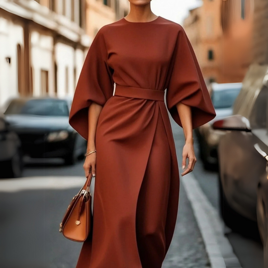 Amber™ | Robe Chic avec Ceinture