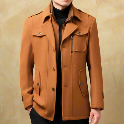 Adriano™ Trench Coat | Classic Elegance