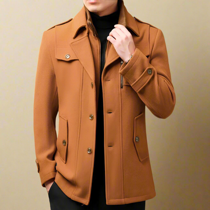 Adriano™ Trench Coat | Classic Elegance