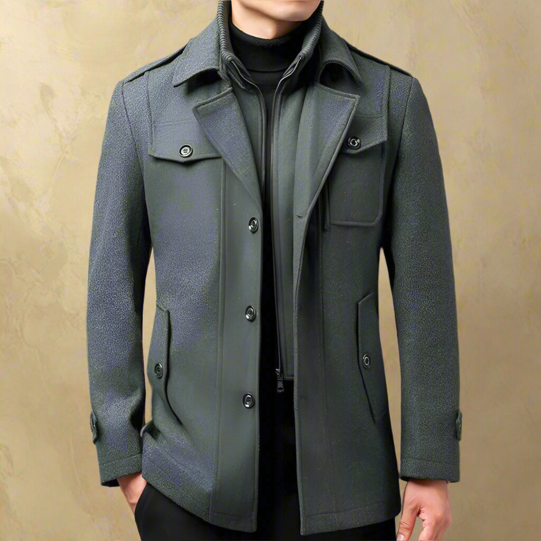 Trench Coat Adriano™ | Élégance Classique