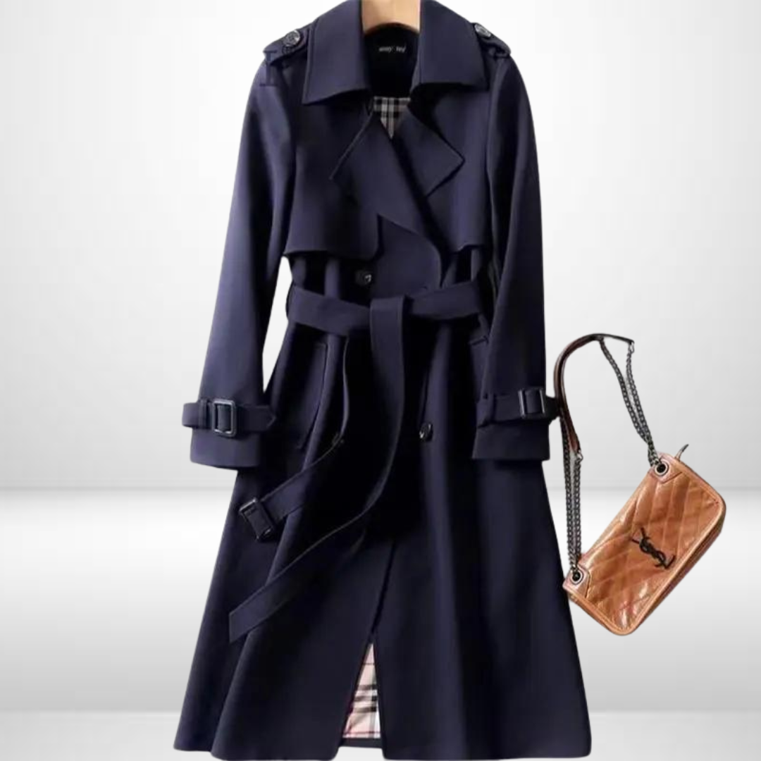 Danielle™ | Luxury Cotton Trench Coat