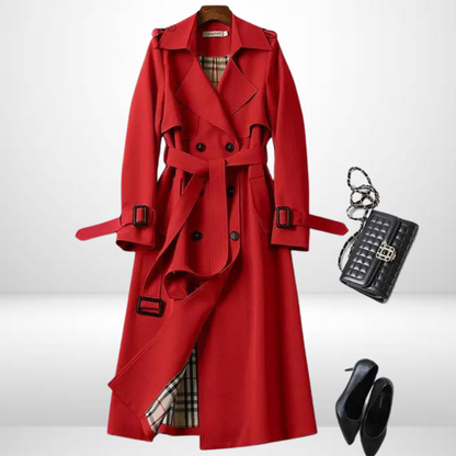 Danielle™ | Luxury Cotton Trench Coat