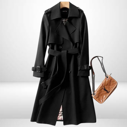 Danielle™ | Luxury Cotton Trench Coat