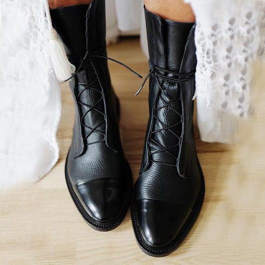 Aline - Luxury boots with heel