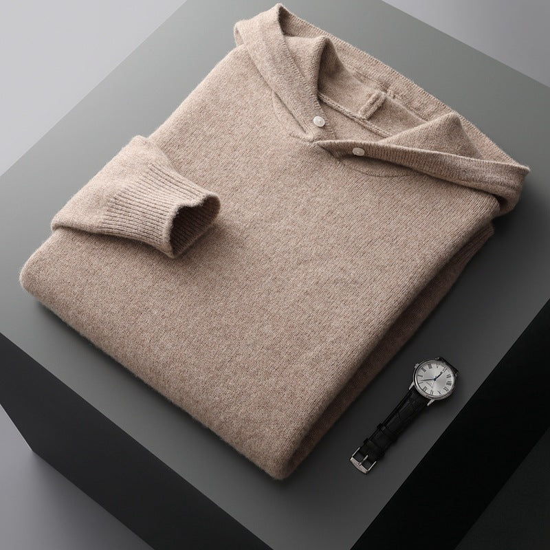 Arden™ | Sweat à Capuche Merino Élégance