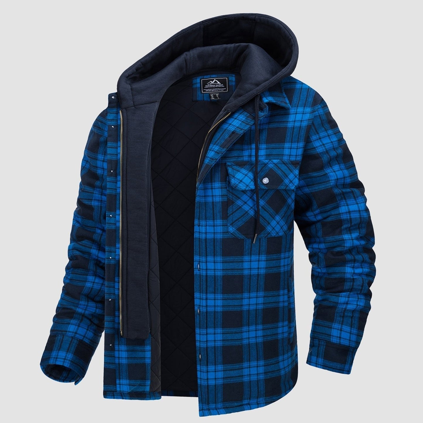 Harry™ Jacket | Flannel with Detachable Hood