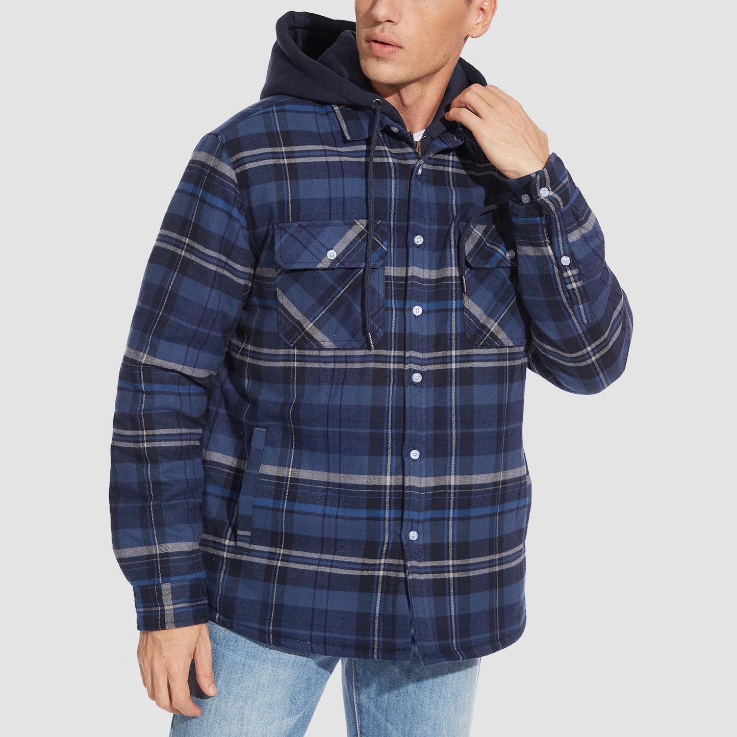 Harry™ Jacket | Flannel with Detachable Hood