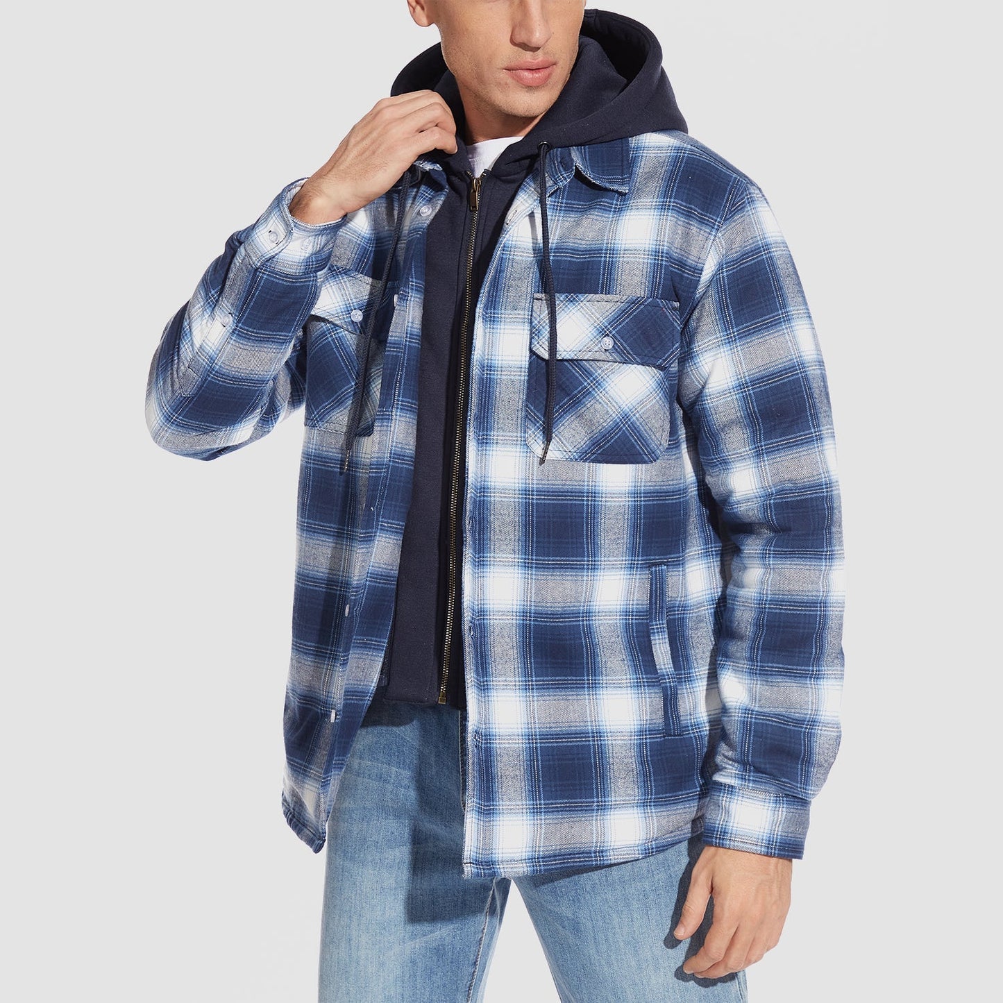 Harry™ Jacket | Flannel with Detachable Hood