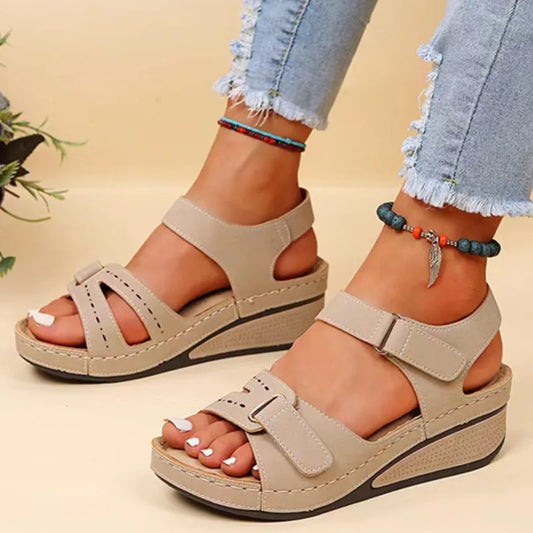 Lena™ | Open Toe Orthopedic Sandals for Supreme Comfort