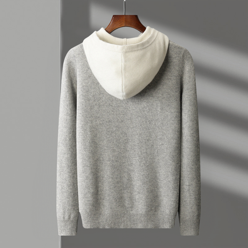 Arden™ | Sweat à Capuche Merino Élégance