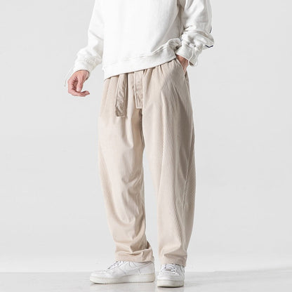 Yushiko | Comfortable velvet pants