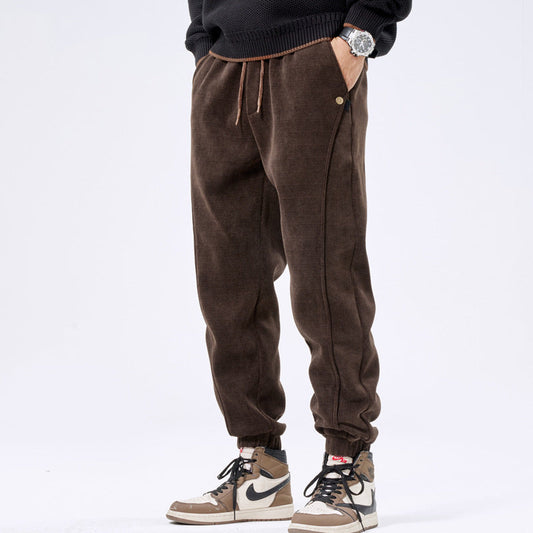 Renji | Comfortable velvet pants