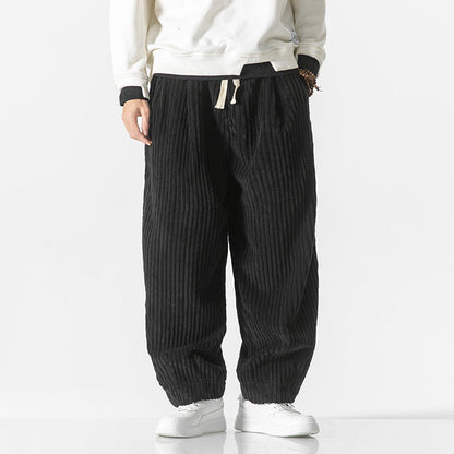 Masaaki | Pantalon en velours côtelé unique