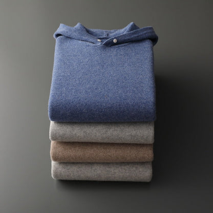 Arden™ | Sweat à Capuche Merino Élégance