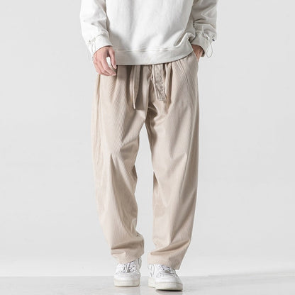 Yushiko | Comfortable velvet pants