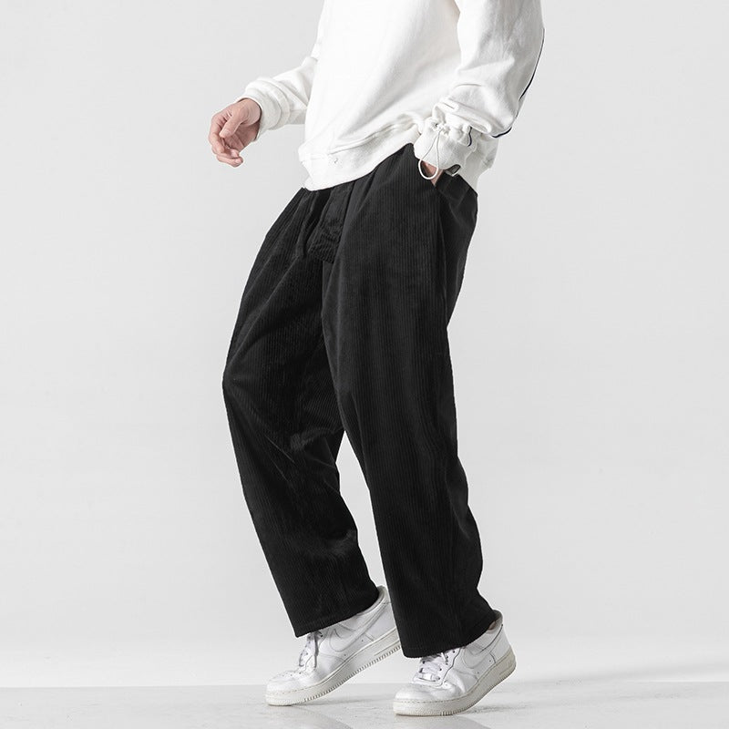 Yushiko | Comfortable velvet pants