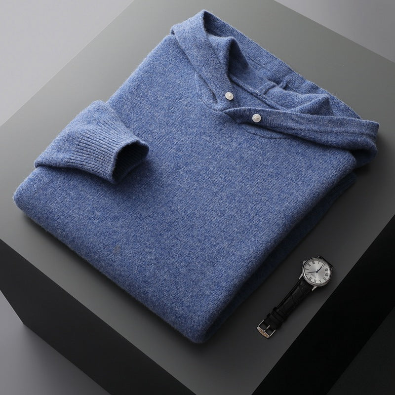 Arden™ | Sweat à Capuche Merino Élégance