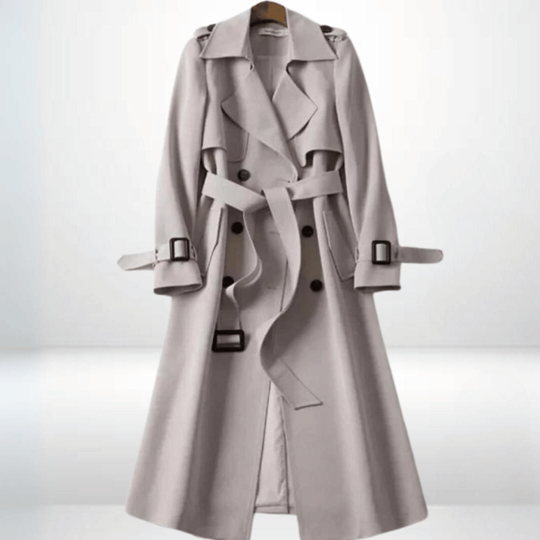 Danielle™ | Luxury Cotton Trench Coat