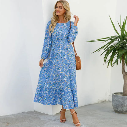 Mira™ | Robe Maxi en Chiffon Bohème