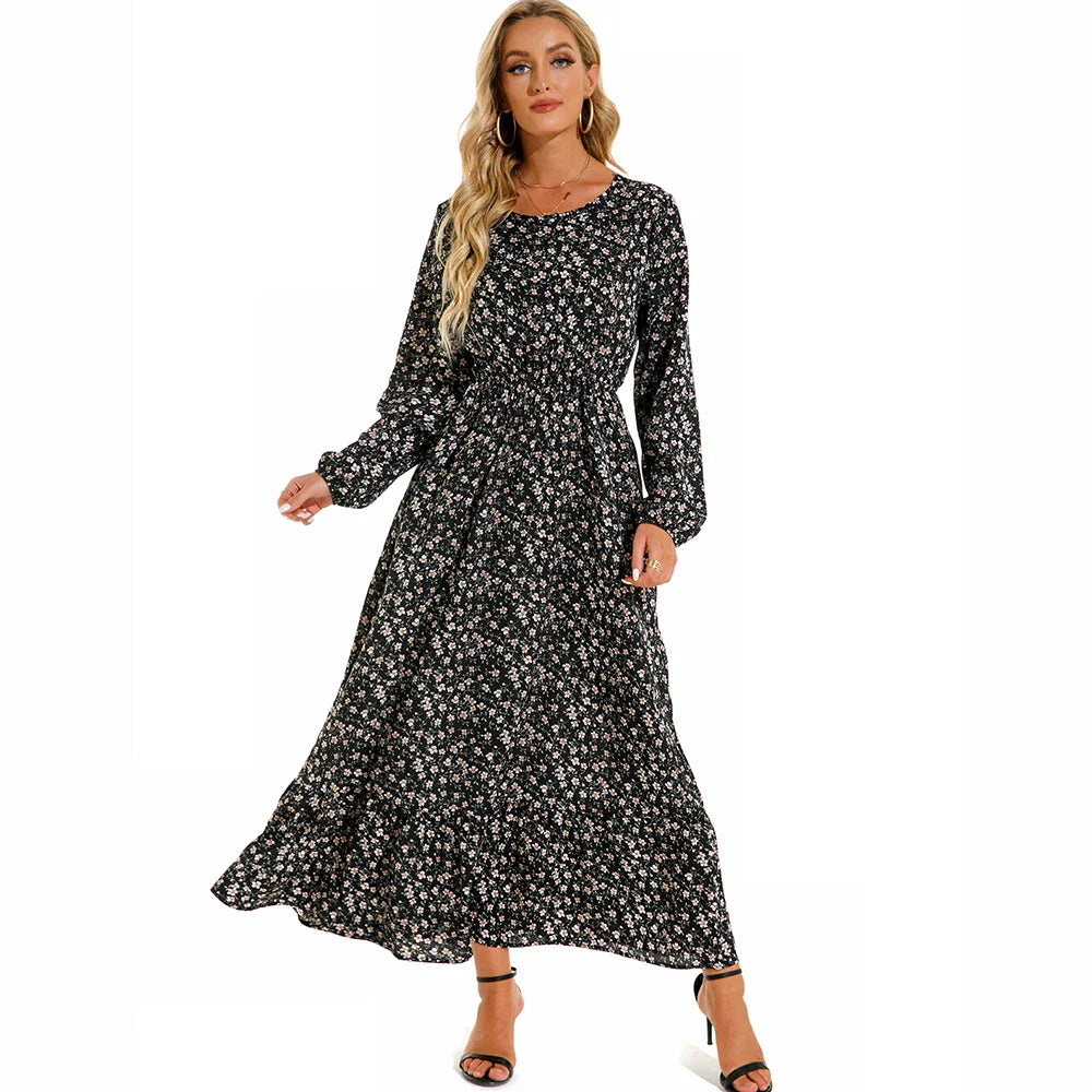 Mira™ | Robe Maxi en Chiffon Bohème