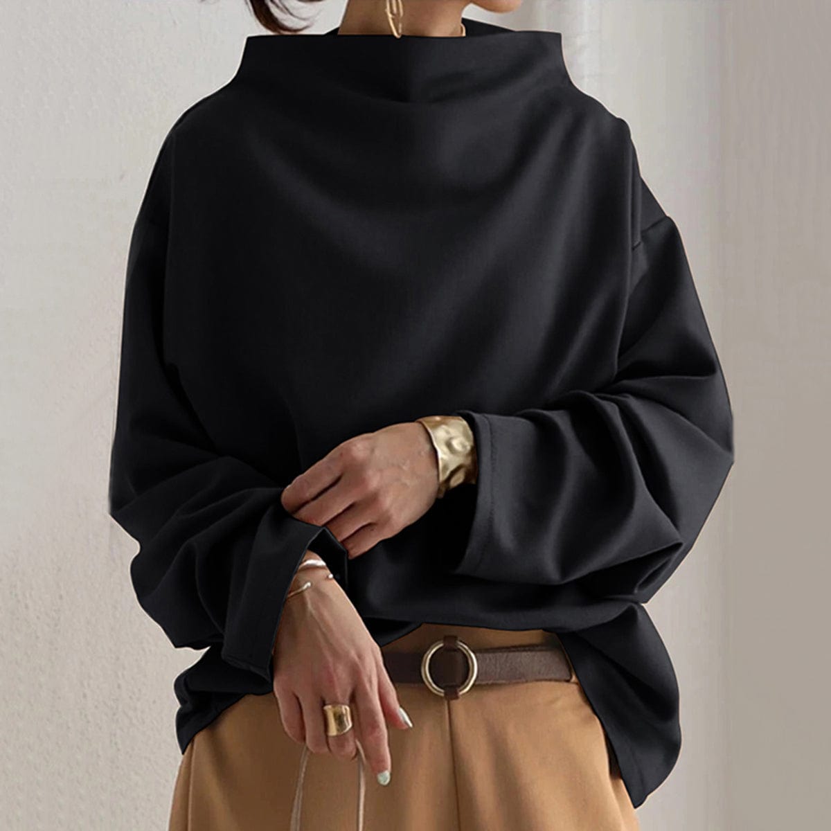 Gabriella™ | Chic high-neck sweater