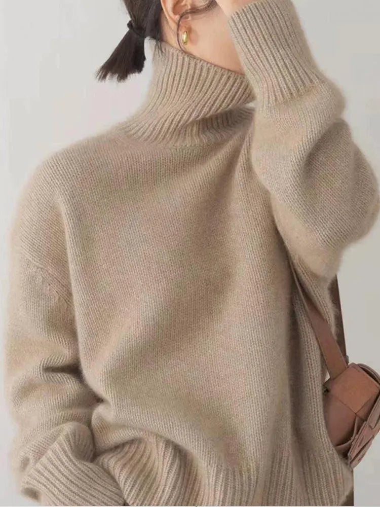 Élégance™ | Pull en Cachemire Chic