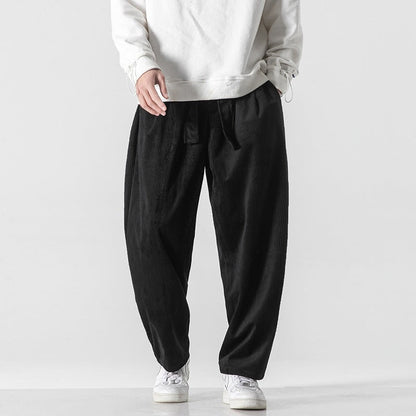 Yushiko | Comfortable velvet pants