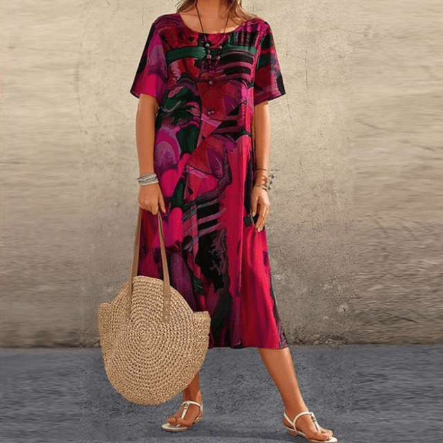 Isla™ - Floral Comfort Dress