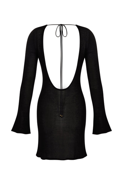 Elysia | Elegance Black Dress