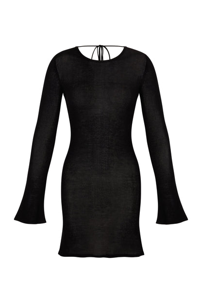 Elysia | Elegance Black Dress