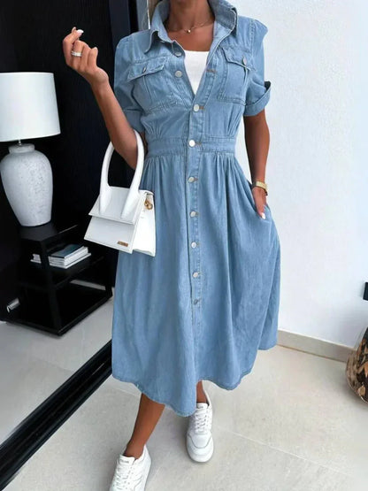 Emily | Trendy Denim Dress | Elegant and Stylish Design