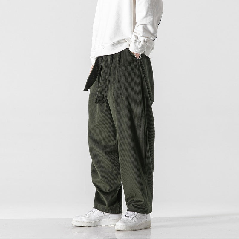 Yushiko | Comfortable velvet pants